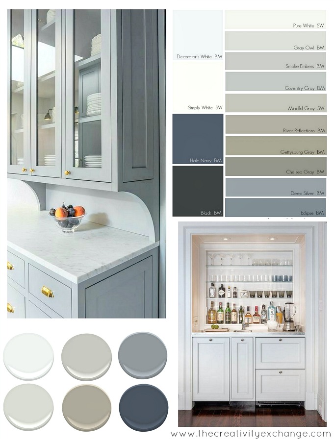 Popular-and-versatile-cabinet-paint-colors-for-kitchen-bath-and-built-ins.-The-Creativity-Exchange-4