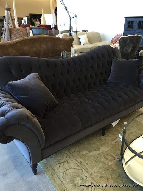 Arhaus Outlet Tufted Sofa