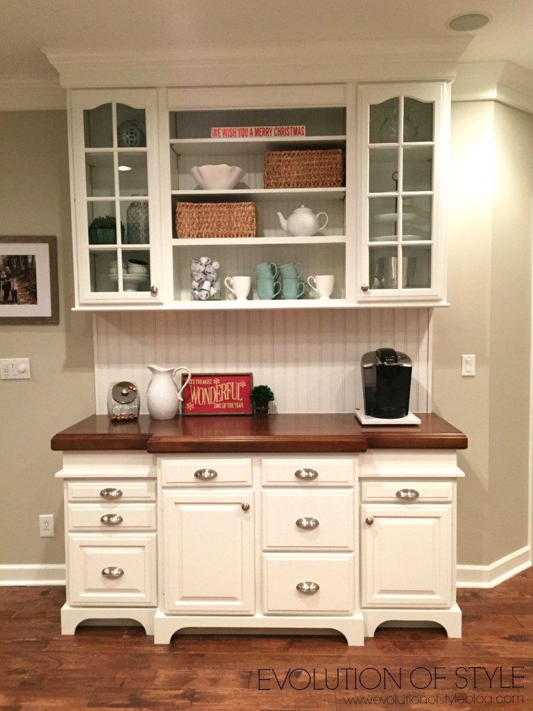 Painted Kitchen Cabinet Transformation