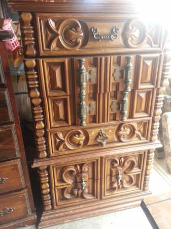 Carved Dresser