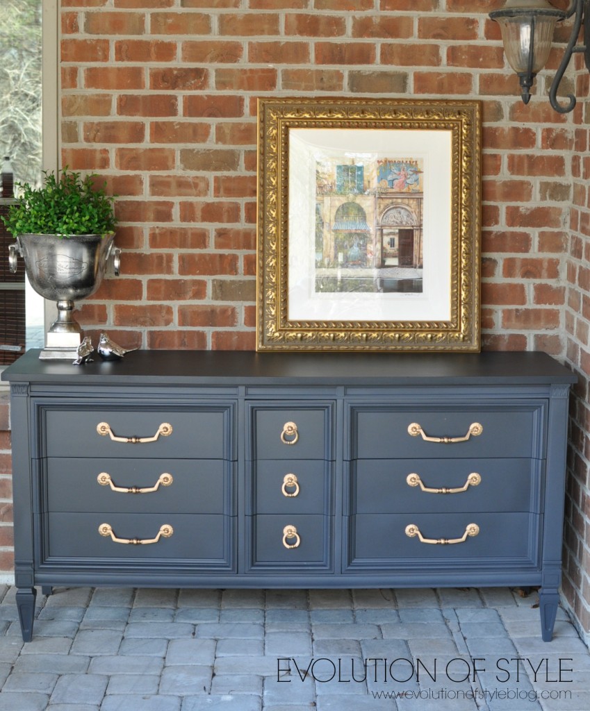 Dresser Transformed with Amy Howard's One Step Paint - Evolution