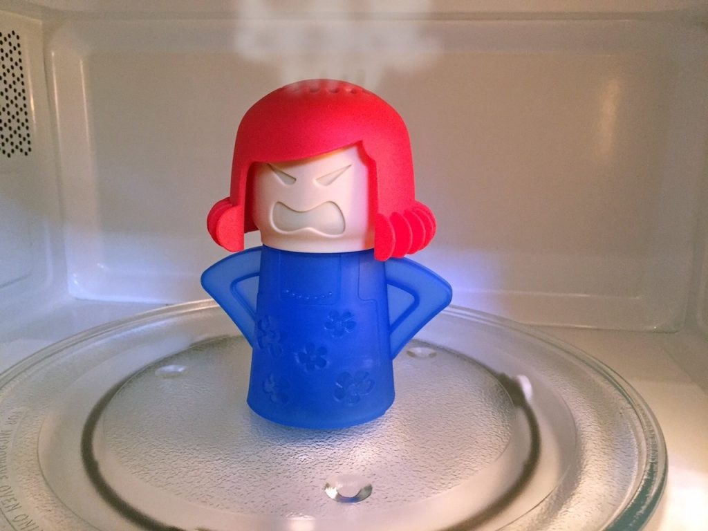 Angry Mama Microwave Cleaner