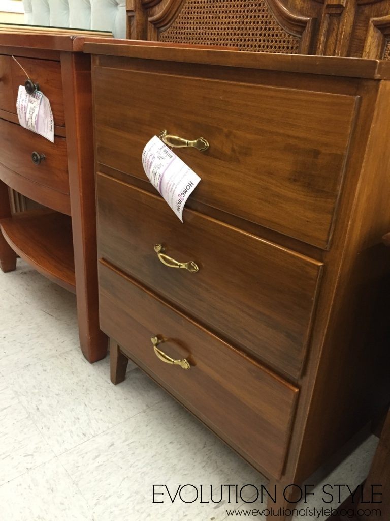 Mid-century nightstand