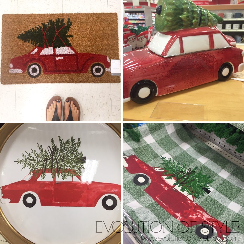 Christmas Trees and Cars