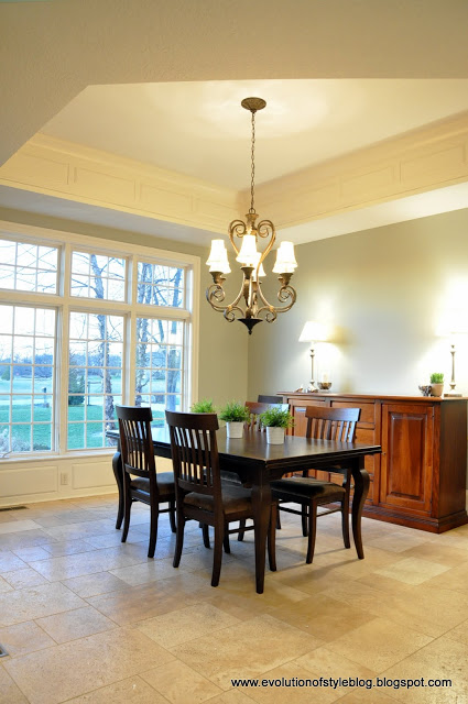 Horizon Gray Dining Room