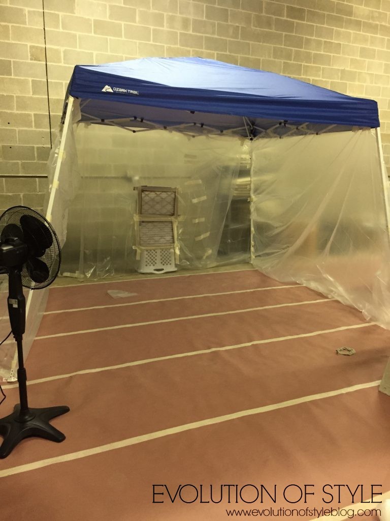 How to Make a Spray Booth