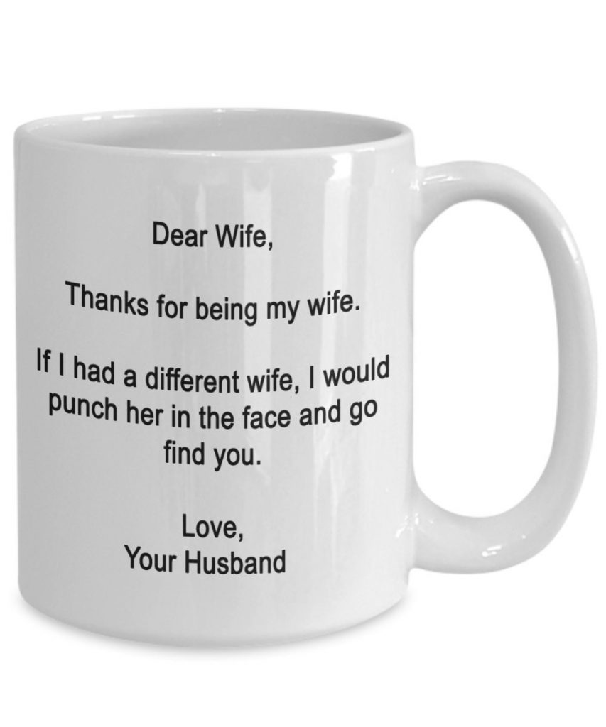 Dear Wife Coffee Mug