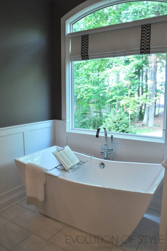 Home Tour: Master Bathroom Gauntlet Gray