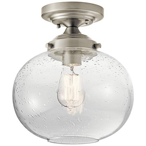 Builder Grade Lighting Alternatives - Seeded Glass Globe