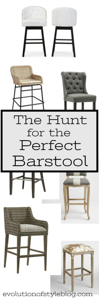 The Hunt for the Perfect Barstool