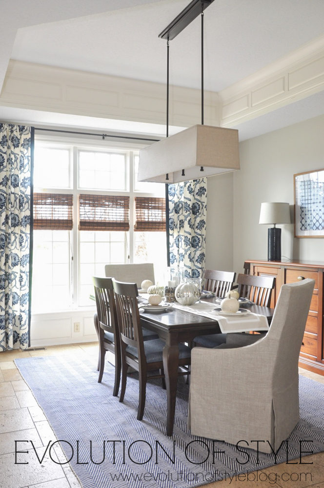 One Room Challenge: Navy Dining Room Makeover