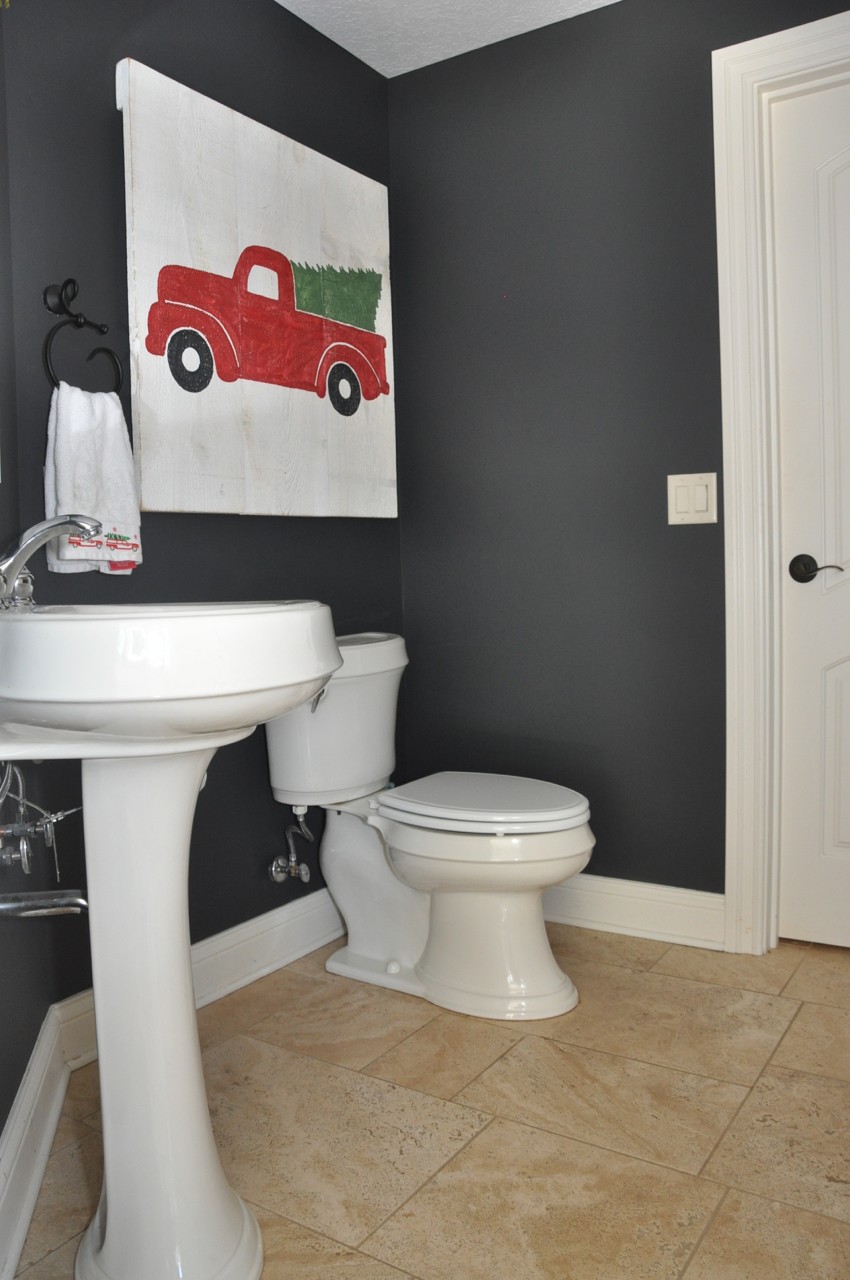 A Quick Powder Room Update - Evolution of Style, image size:850x1280