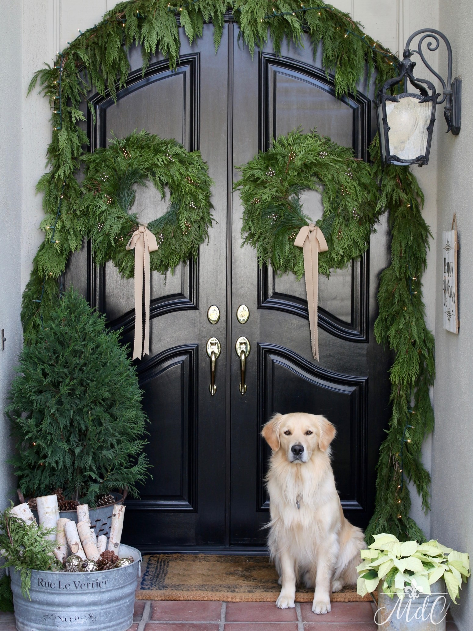 Maison de Cinq Christmas Wreaths