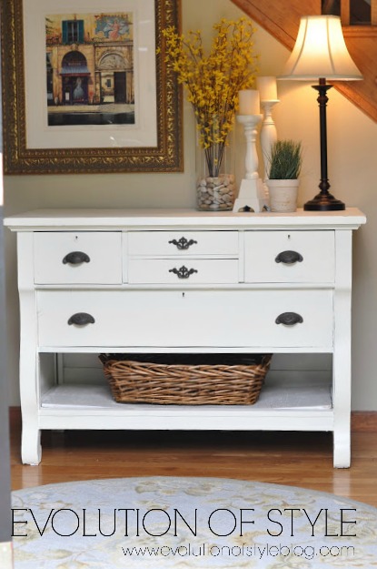 Empire Dresser Makeover - After