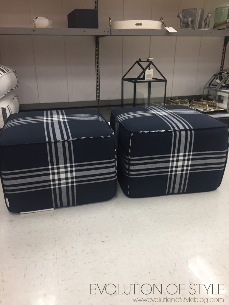 Navy 2024 pouf target