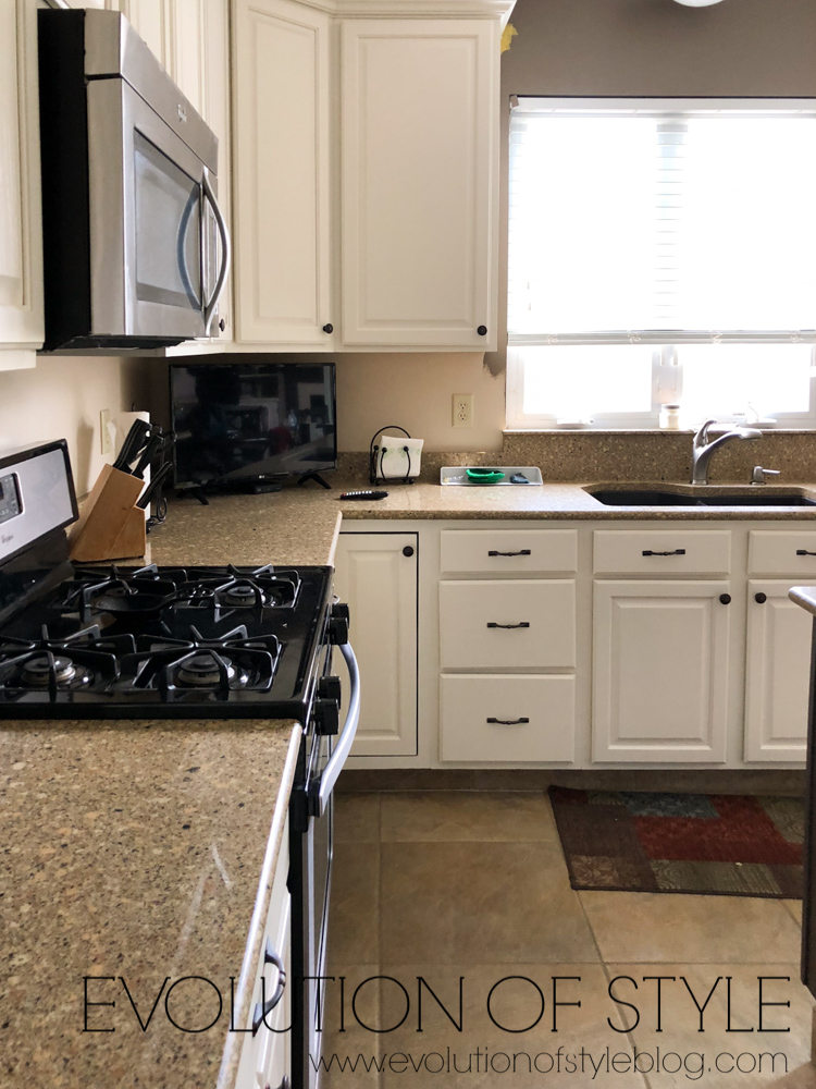 Brown Kitchen Makeover