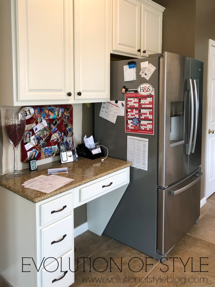 Oak Brown Kitchen Cabinets Painted