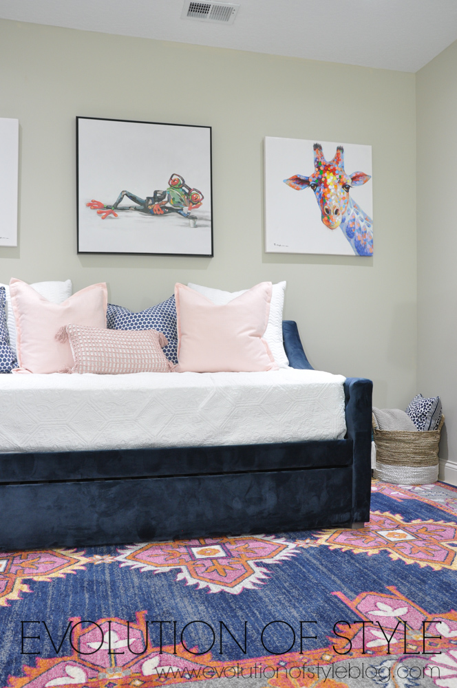 Blush and Navy Spring 2018 One Room Challenge Reveal