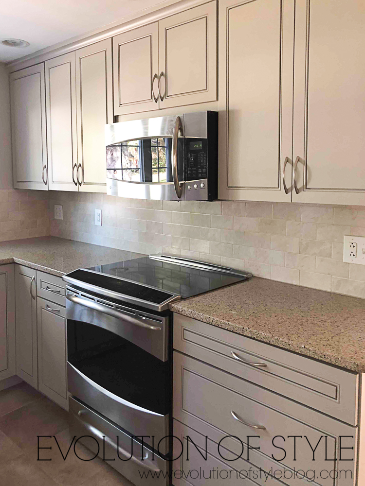 Anew Gray Sherwin Williams Painted Kitchen Cabinets