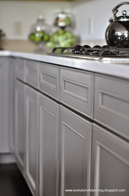 Sherwin Williams Gauntlet Gray Cabinets