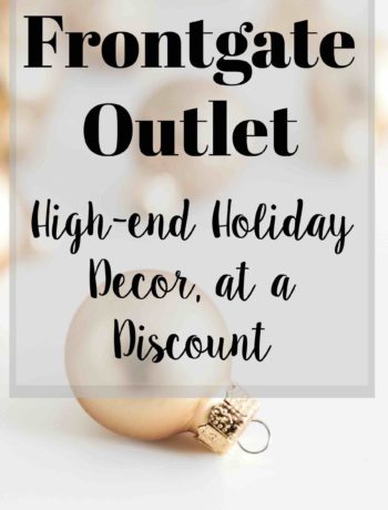 Frontgate Outlet: Holiday Decor at a Discount