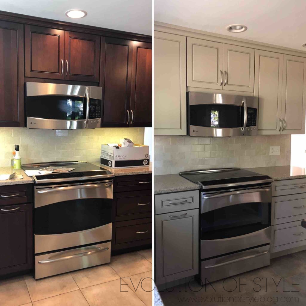 Anew Gray Kitchen Before and After