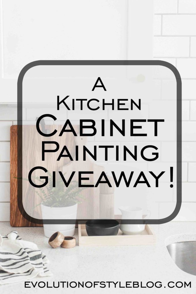 Painted Cabinet Giveaway