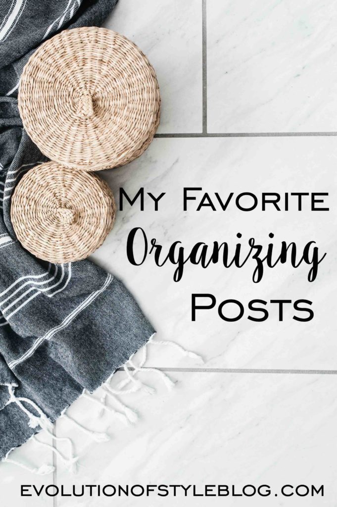 My Favorite Organizing Posts