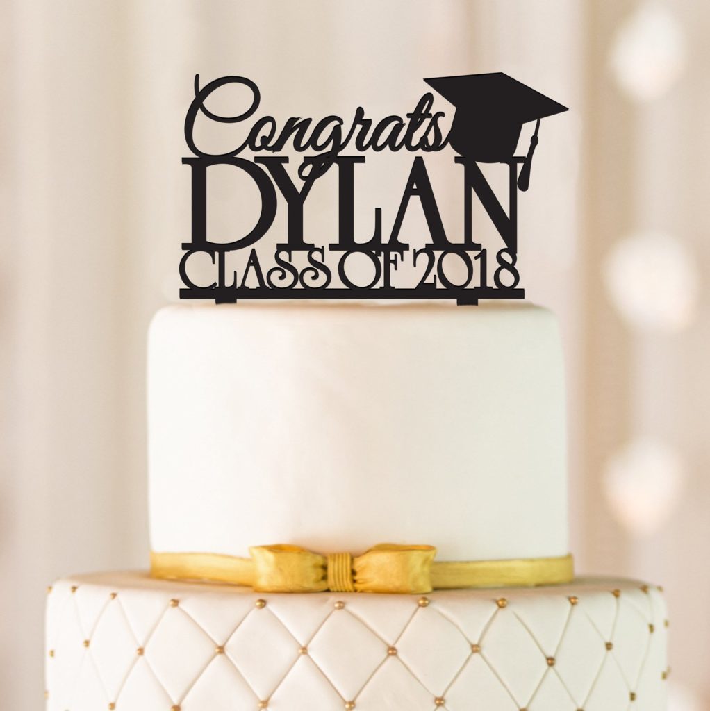 Graduation Party Cake Topper