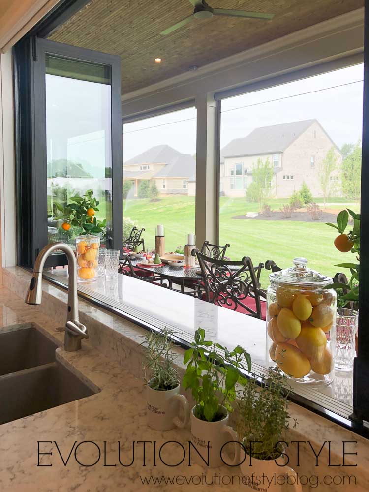 2019 Homearama Day One - Open Kitchen Window