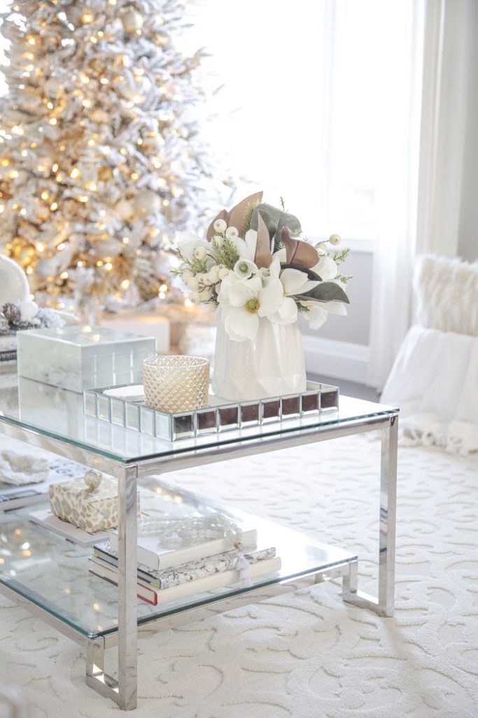 Setting For Four - Holiday Living Room