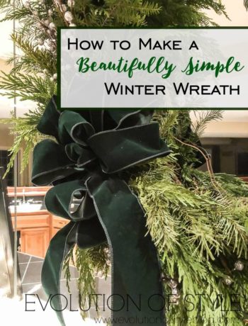 How to Make a Winter Wreath