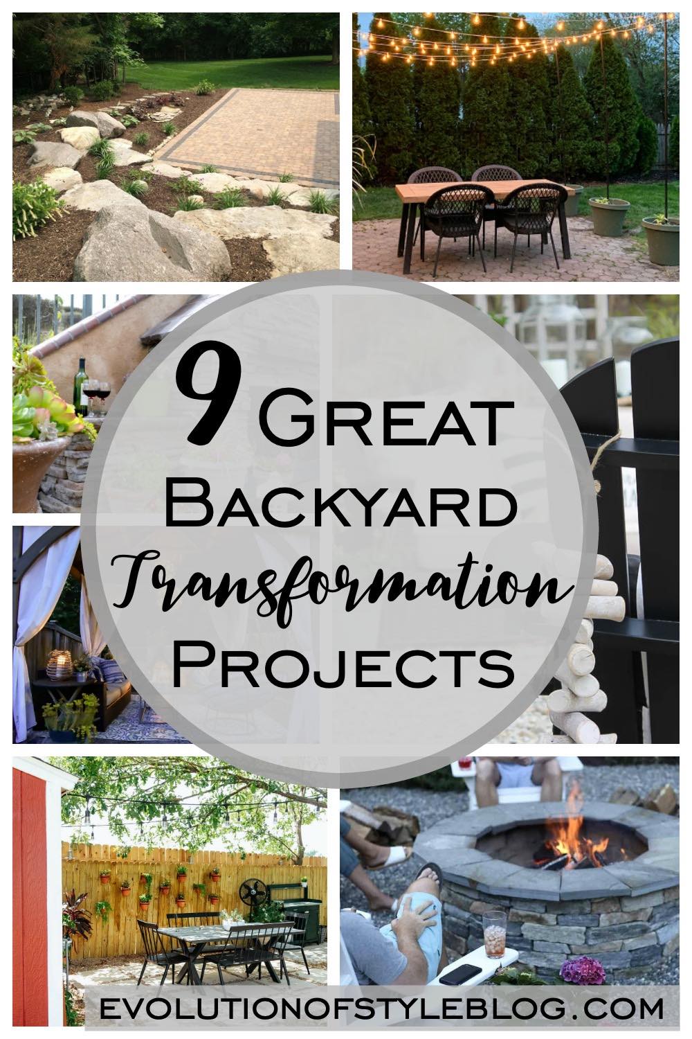 9 Great Backyard Transformation Projects - Evolution of Style