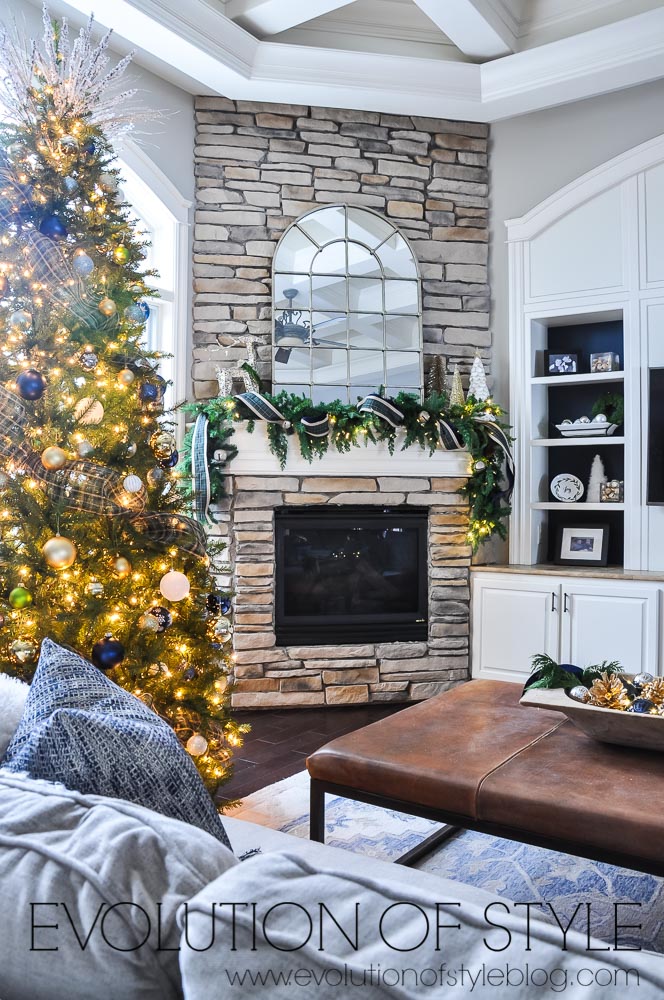 My 2020 Holiday Home Family Room Tour - Evolution of Style