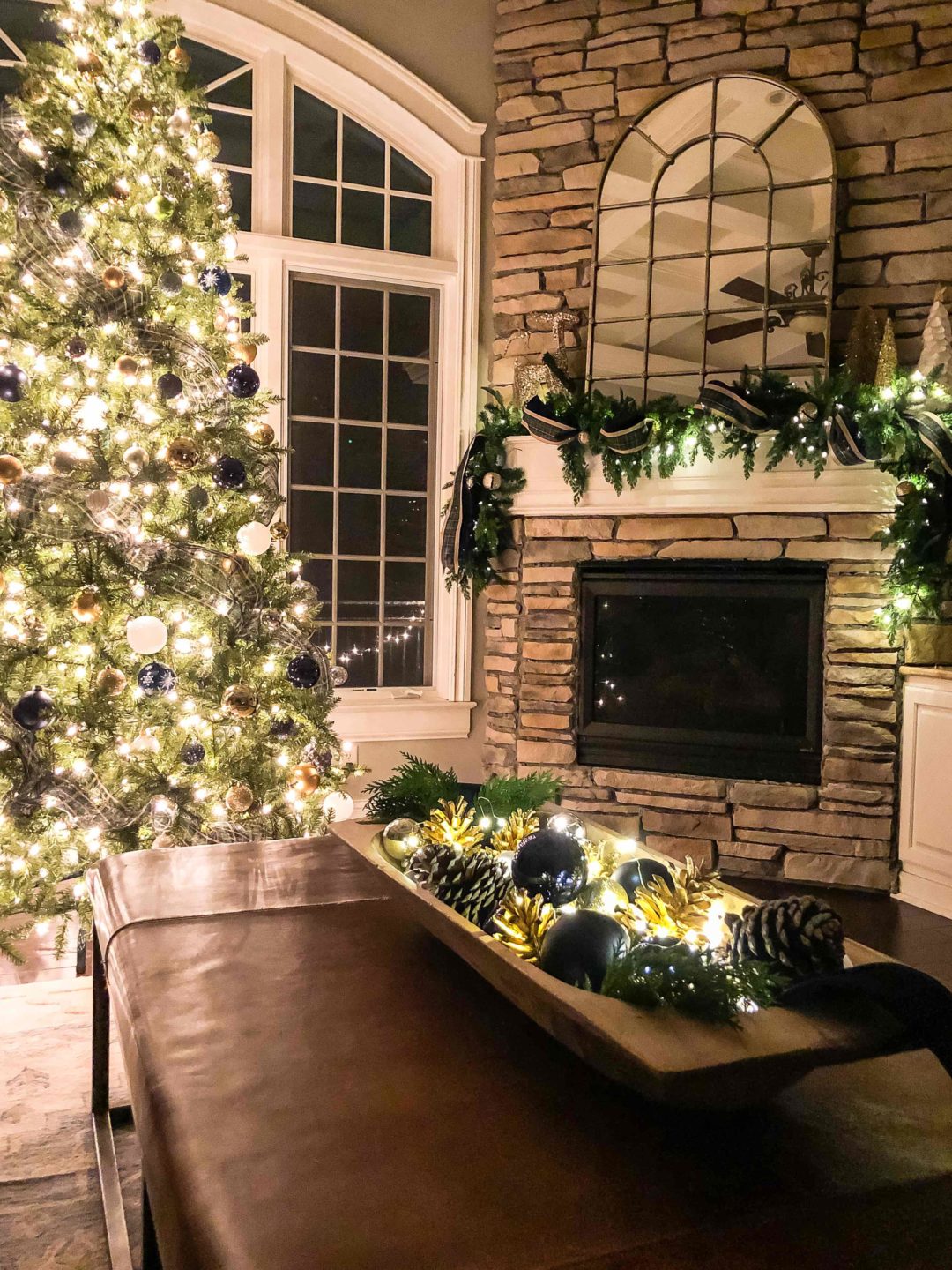 My 2020 Holiday Home Family Room Tour - Evolution of Style